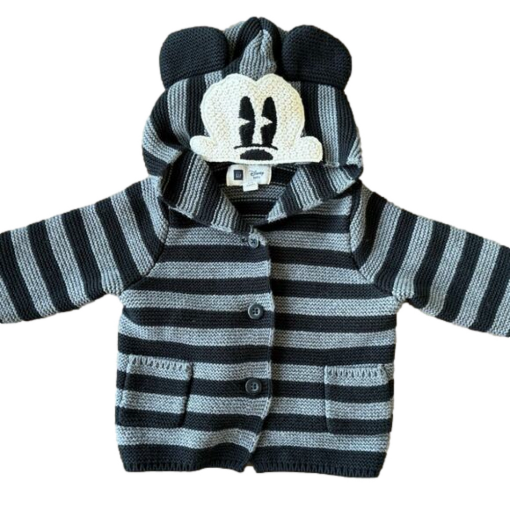 Baby Gap Disney Mickey Mouse sweater, 6-12 months